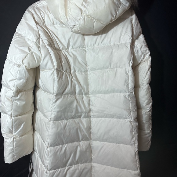 Ralph Lauren off white long puffer coat - Picture 2 of 7